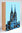 Kölner Dom Grafik blau