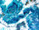 Ultra-Marine blau Pouring Farbe  1 L
